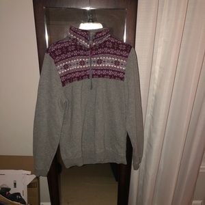 Medium density winter pullover